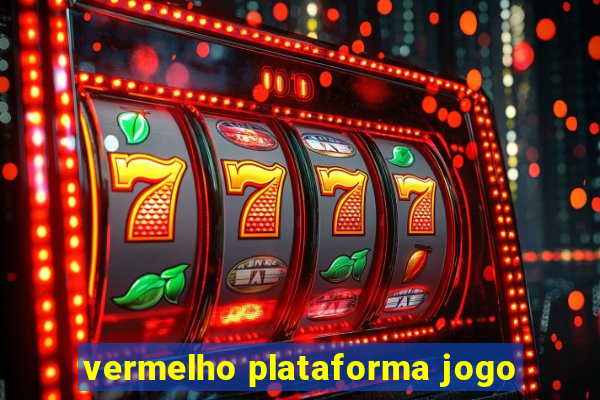 vermelho plataforma jogo